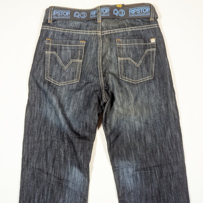 Ripstop Blue Hevos Jeans (W28 L28) [New]