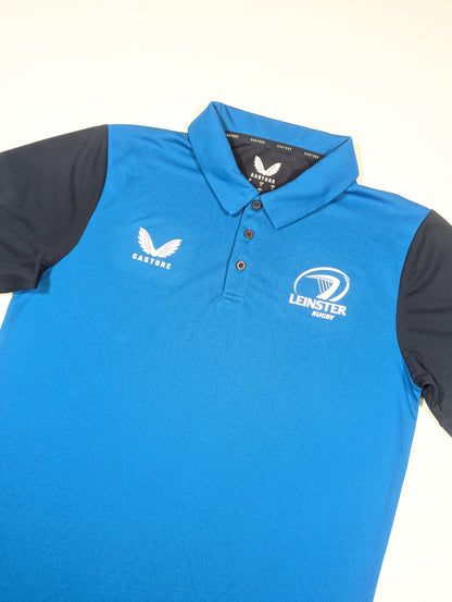 Leinster Castore Rugby Polo Shirt 2024 (S) [Excellent]