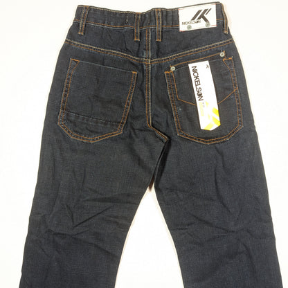 Nickelson Navy Bootcut Jeans (W26 L27) [New]