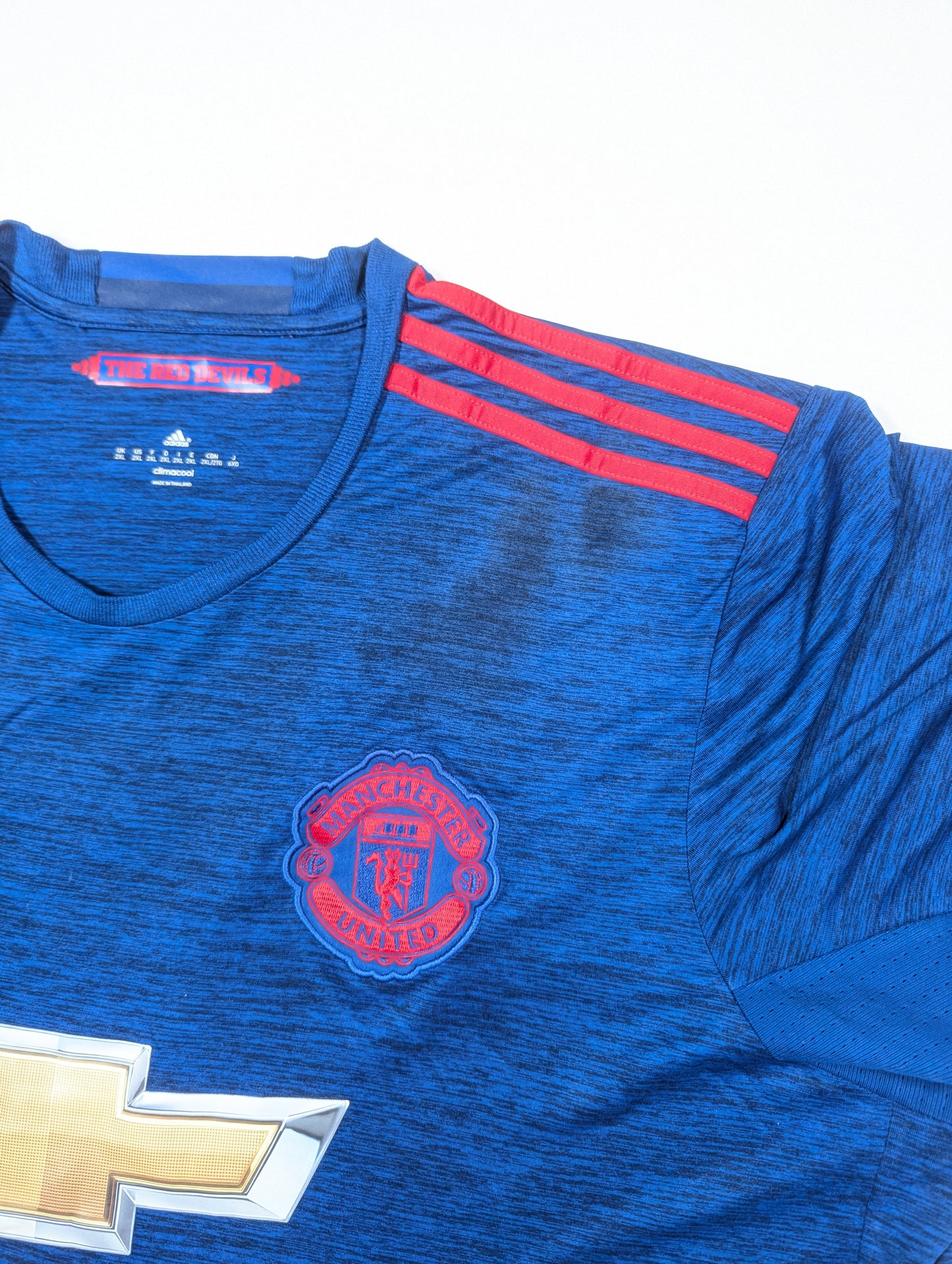 Manchester United adidas Football Jersey 2016 (2XL) [Fair]