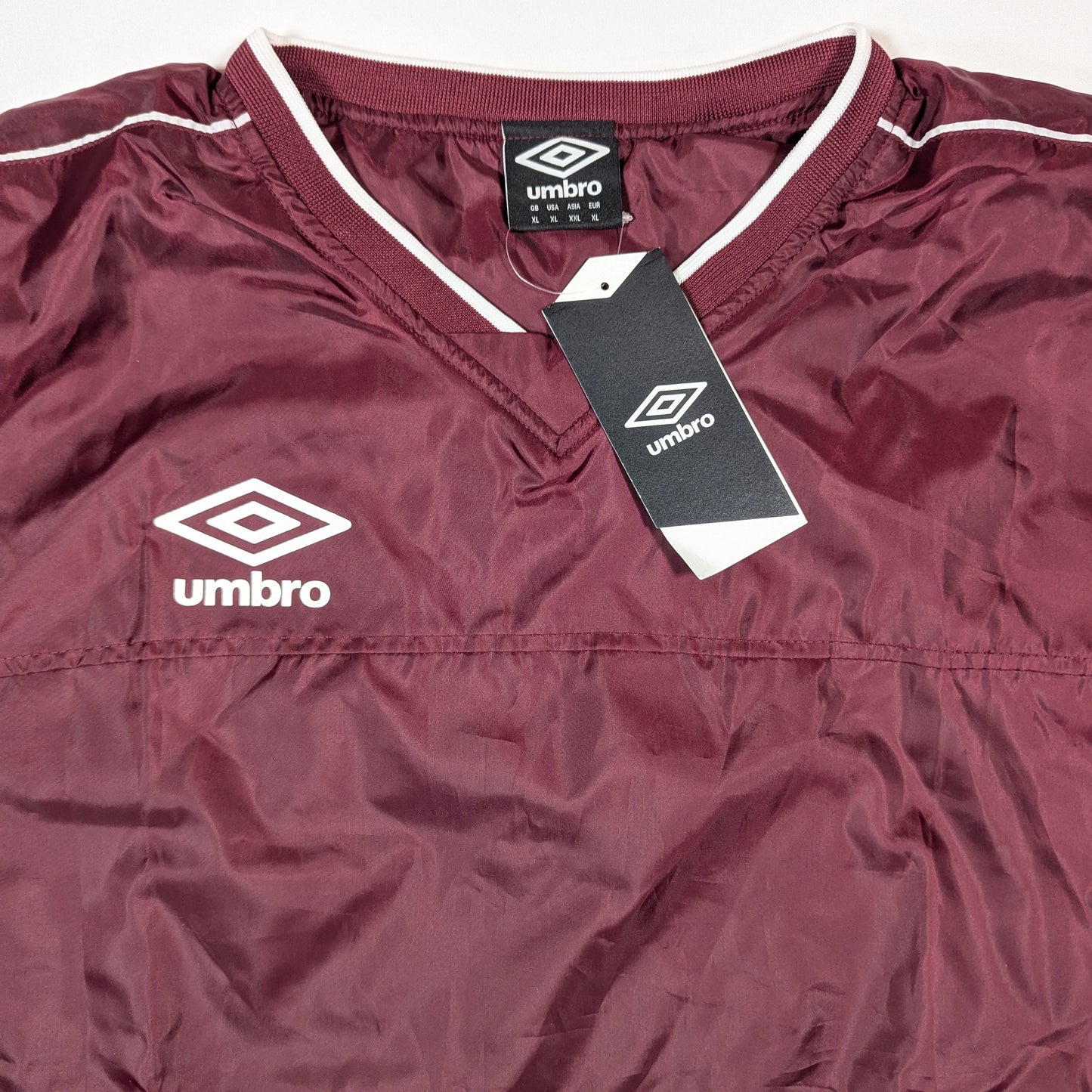 Maroon Umbro Football Jacket 2020s (XL) [New]