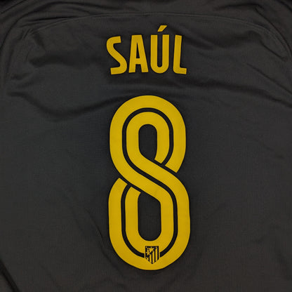 Athletico Madrid NIke Football Jersey 2016 Saúl #8 (XL) [Excellent]