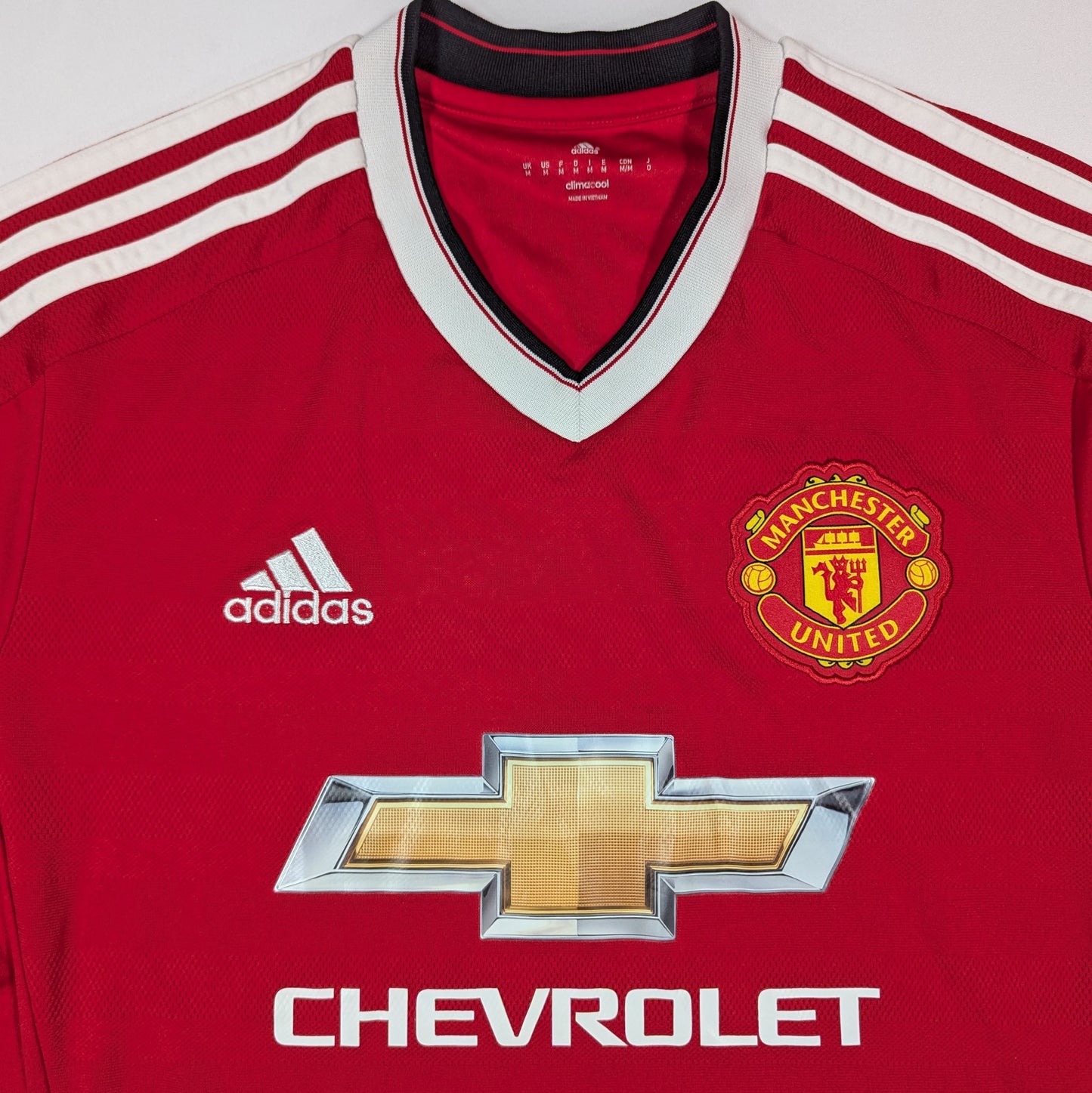 Manchester United adidas Football Jersey 2015 (M) [Very Good]