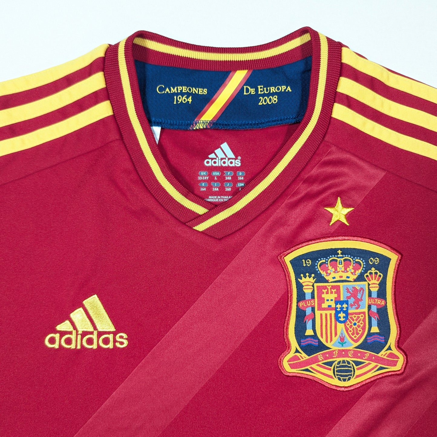 Spain adidas Football Jersey 2011 (13-14 Years) [Very Good]