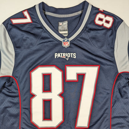 New England Patriots NIke American Football Jersey 2010 Gronkowski #87 (M) [Good]