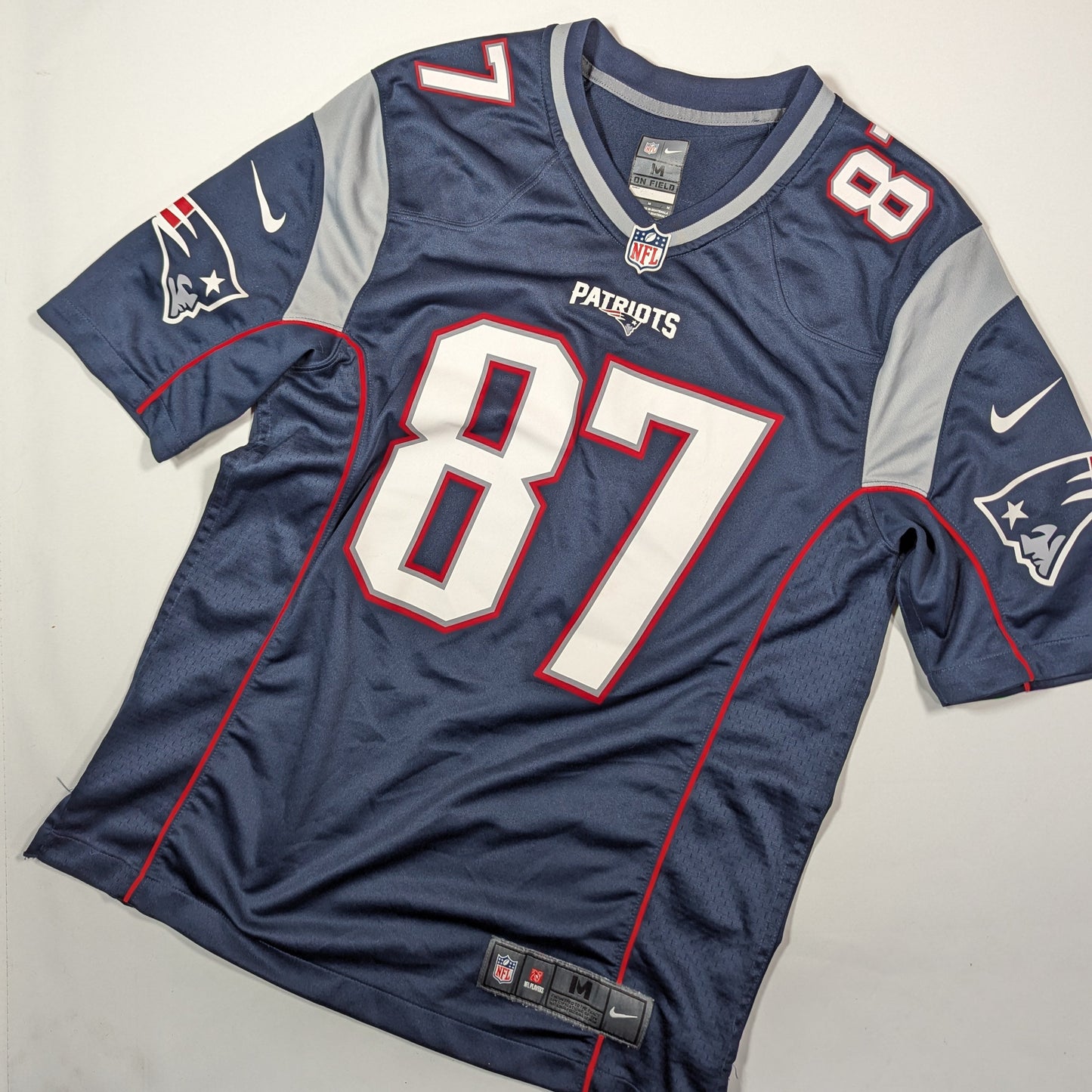 New England Patriots NIke American Football Jersey 2010 Gronkowski #87 (M) [Good]