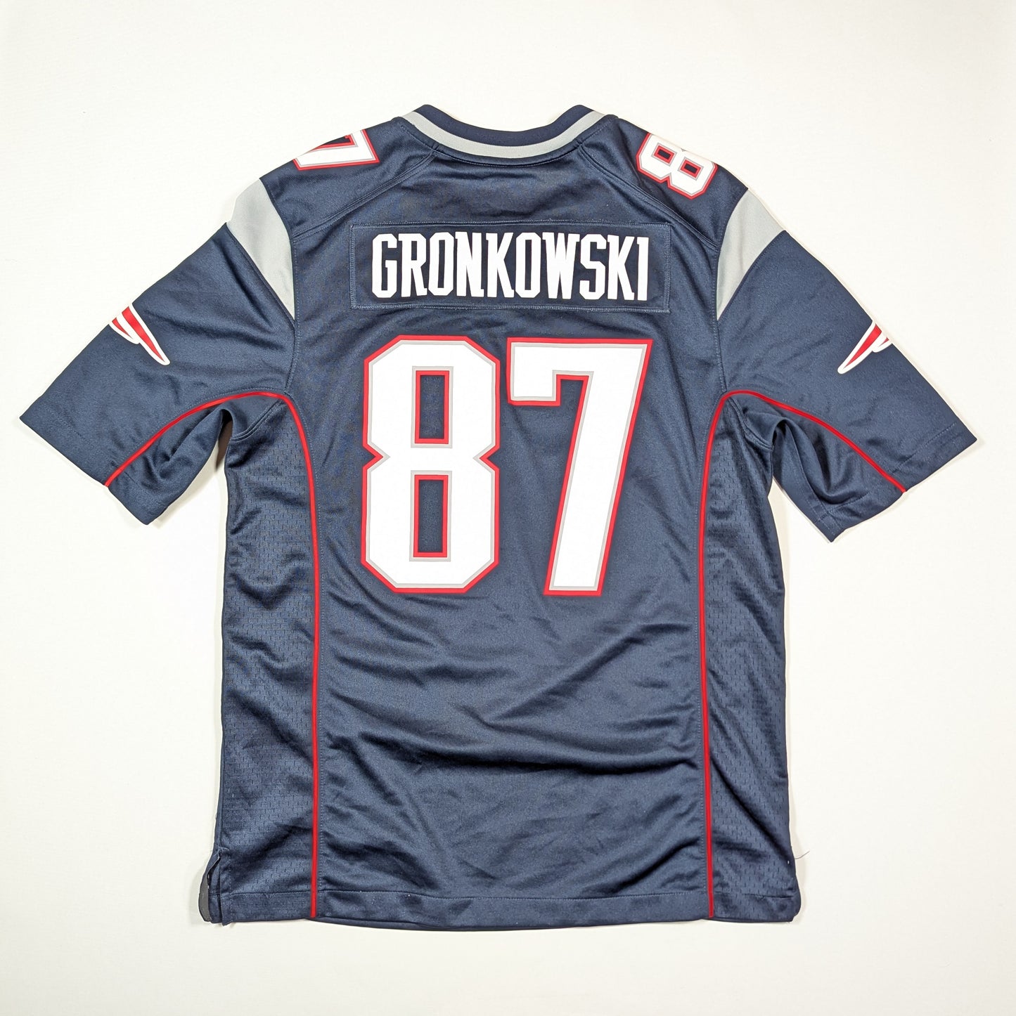 New England Patriots NIke American Football Jersey 2010 Gronkowski #87 (M) [Good]