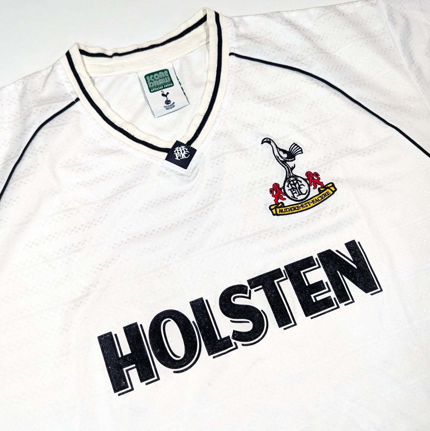 Tottenham Hotspur Score Draw Football Jersey 91 (XL) [Good]
