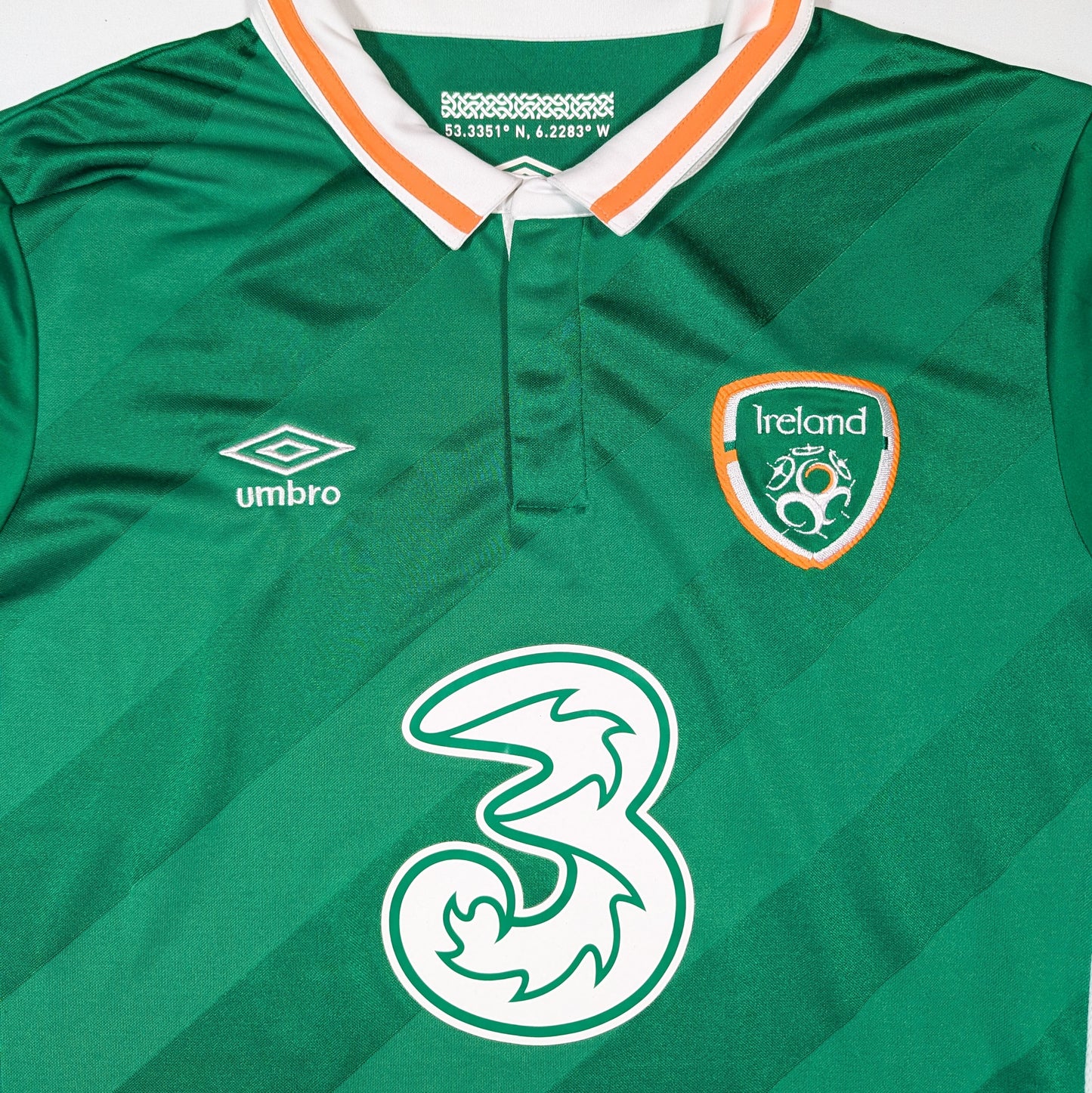 Republic of Ireland Umbro Football Jersey 2016 (L) [Good]