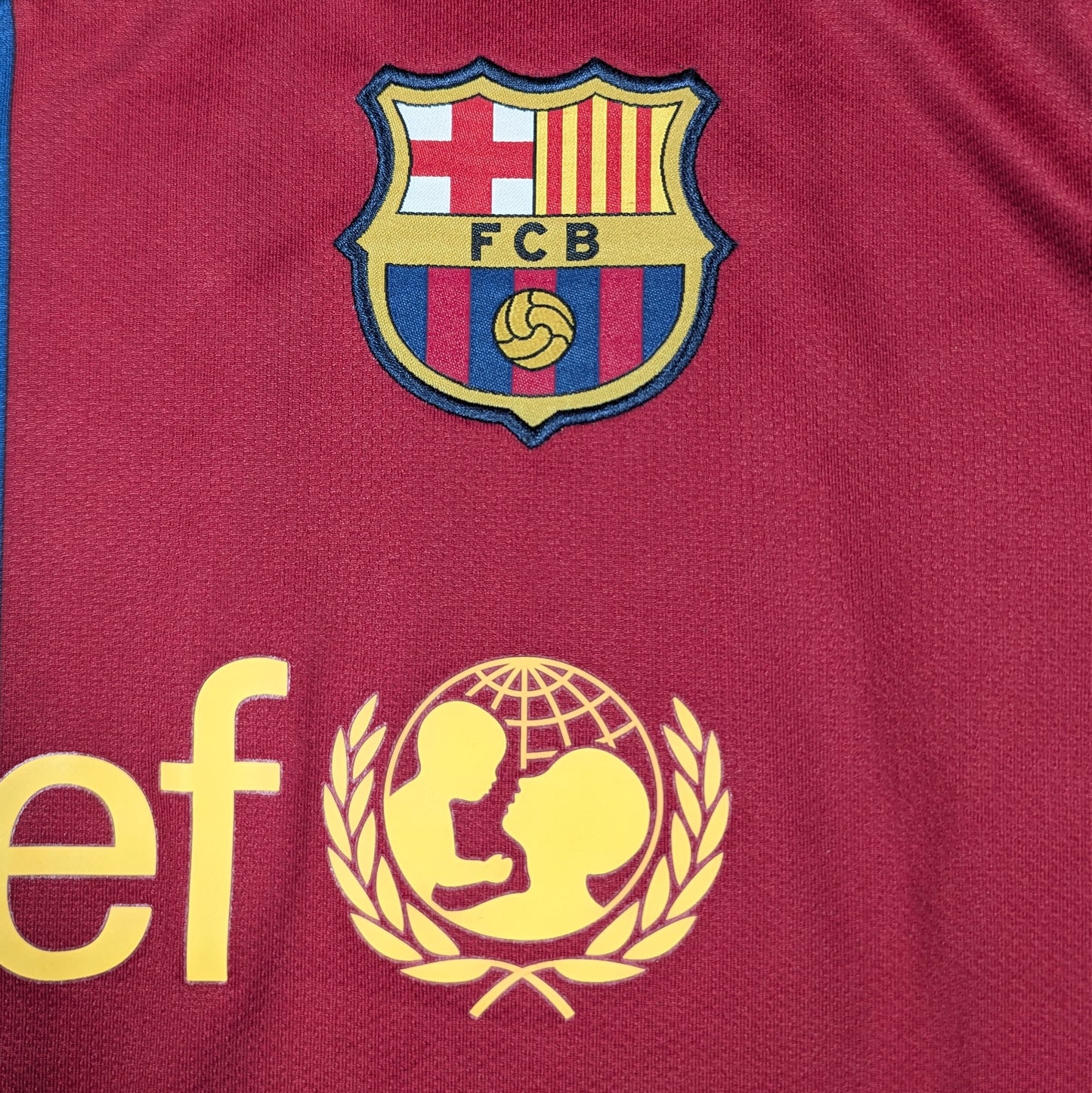 Barcelona NIke Football Jersey 2008 (L) [Excellent]