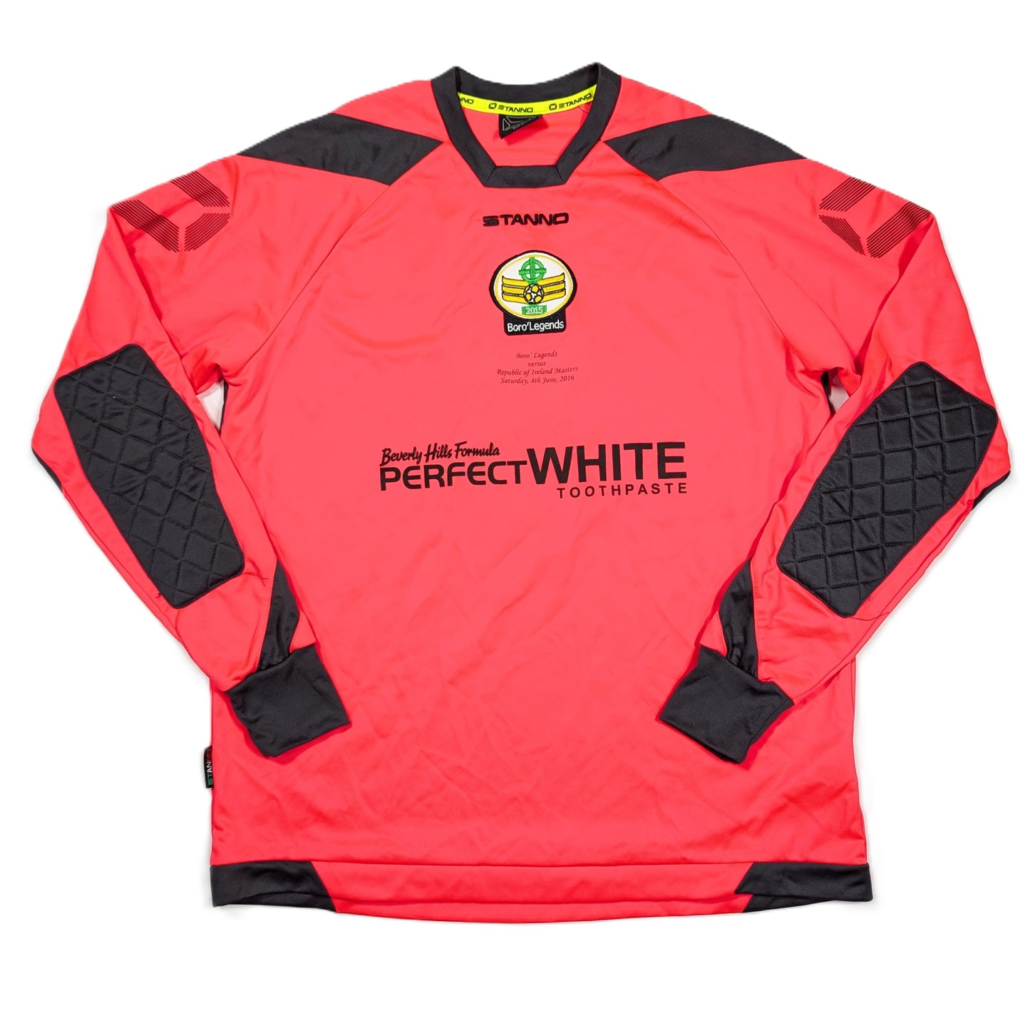 Boro Legends Player Issue Stanno Football Jersey 2016 Reynolds #7 (L) [Excellent]