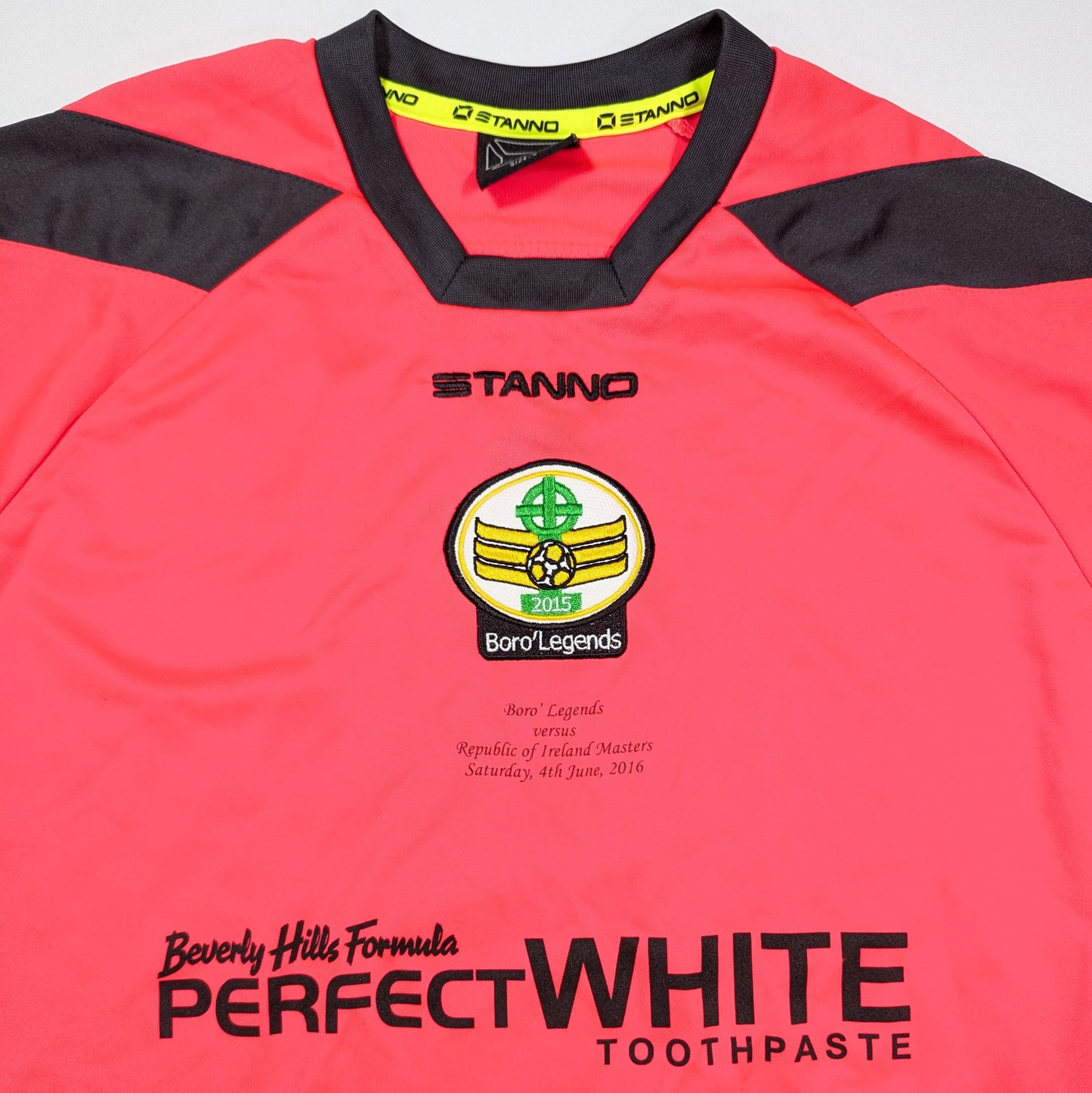 Boro Legends Player Issue Stanno Football Jersey 2016 Reynolds #7 (L) [Excellent]