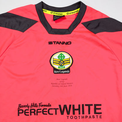 Boro Legends Player Issue Stanno Football Jersey 2016 Reynolds #7 (L) [Excellent]