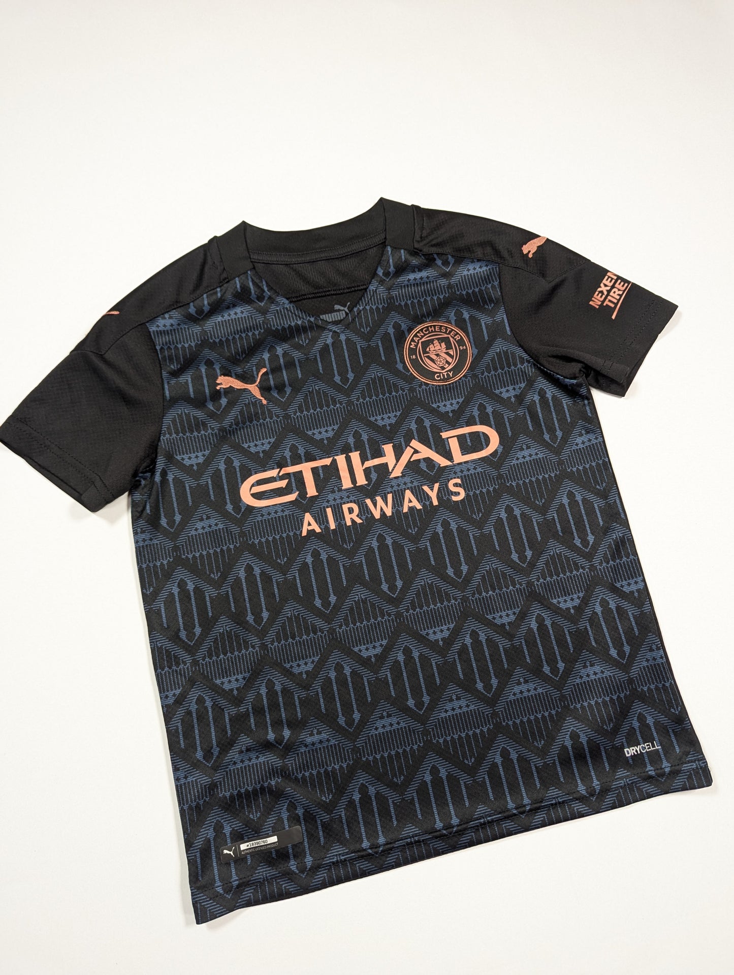 Manchester City Puma Football Jersey 2020 (9-10 Years) [Excellent]