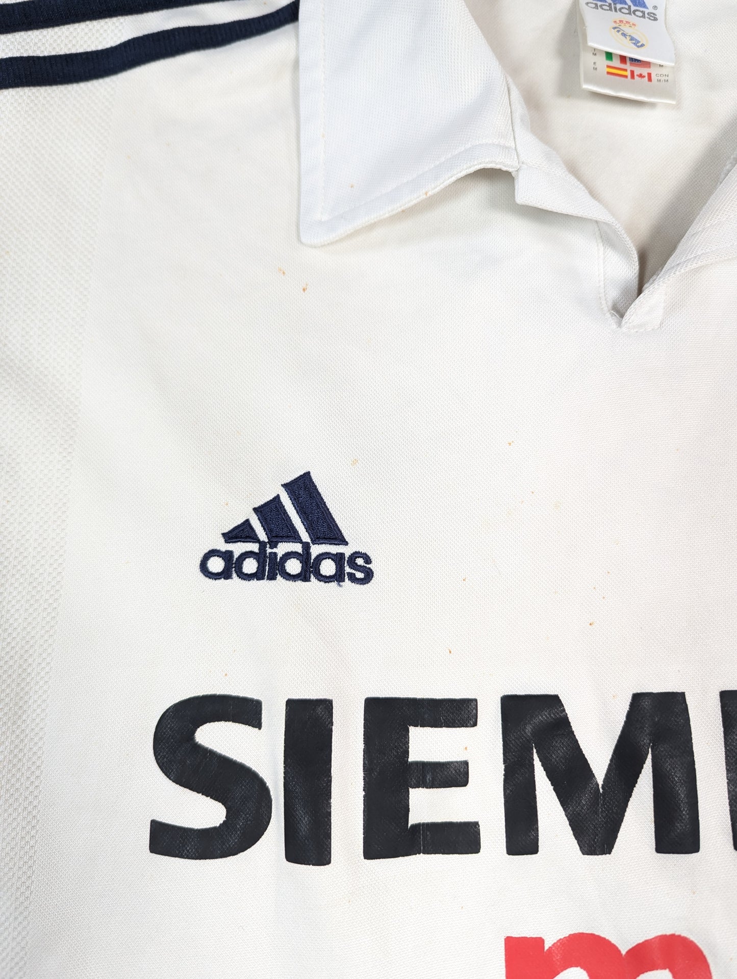 Real Madrid adidas Football Jersey 2002 (M) [Average]