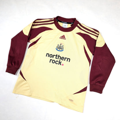 Newcastle United adidas Football Jersey 2007 Shay Given #1 (8 Years) [Good]
