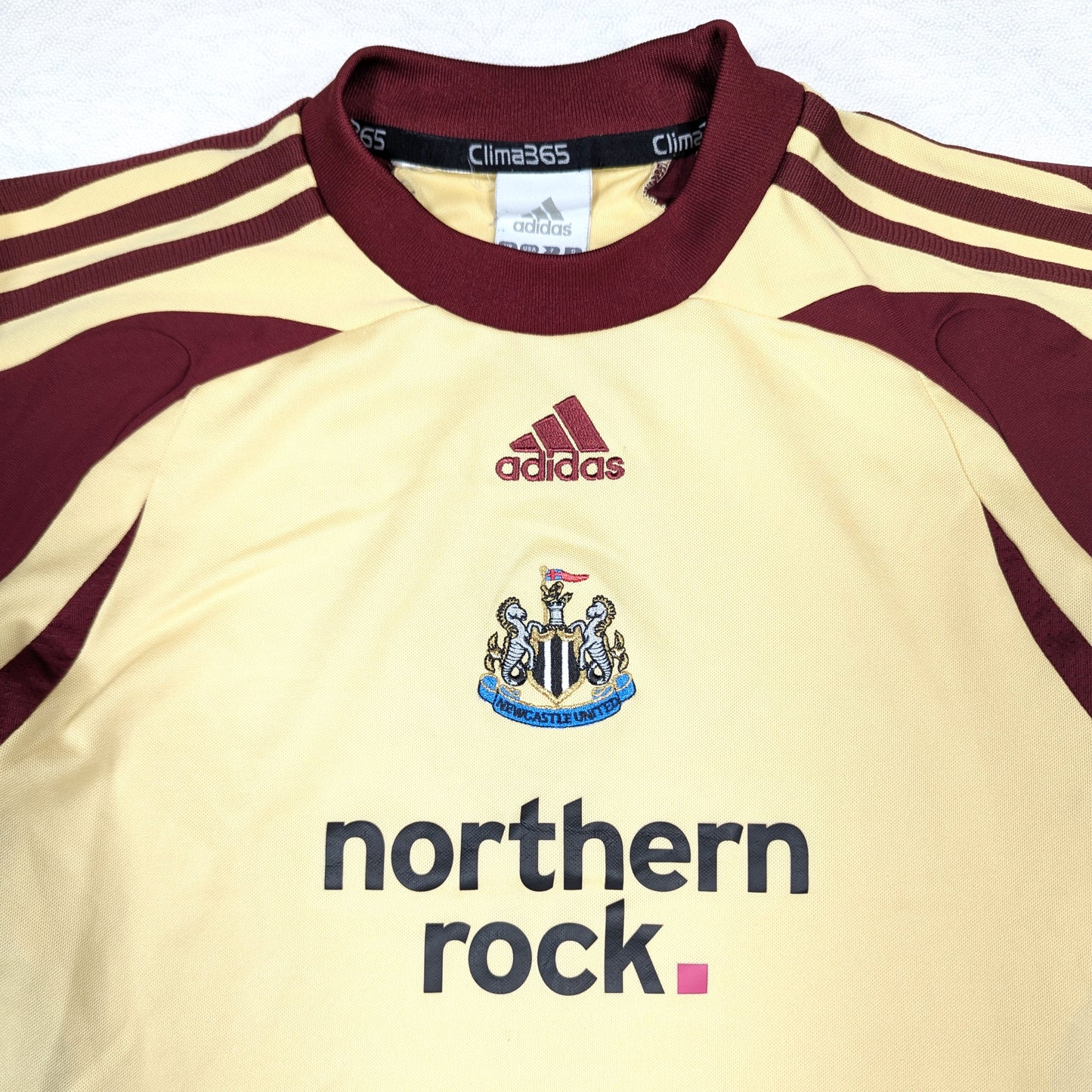 Newcastle United adidas Football Jersey 2007 Shay Given #1 (8 Years) [Good]
