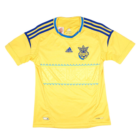 Ukraine adidas Football Jersey 2012 (11-12 Years) [Fair]