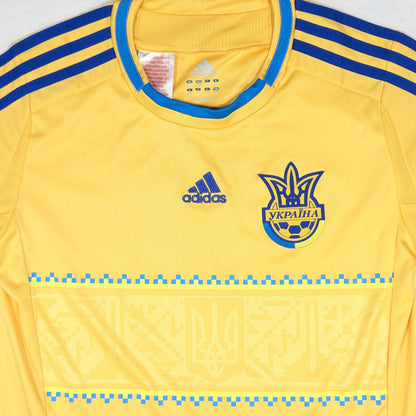 Ukraine adidas Football Jersey 2012 (11-12 Years) [Fair]