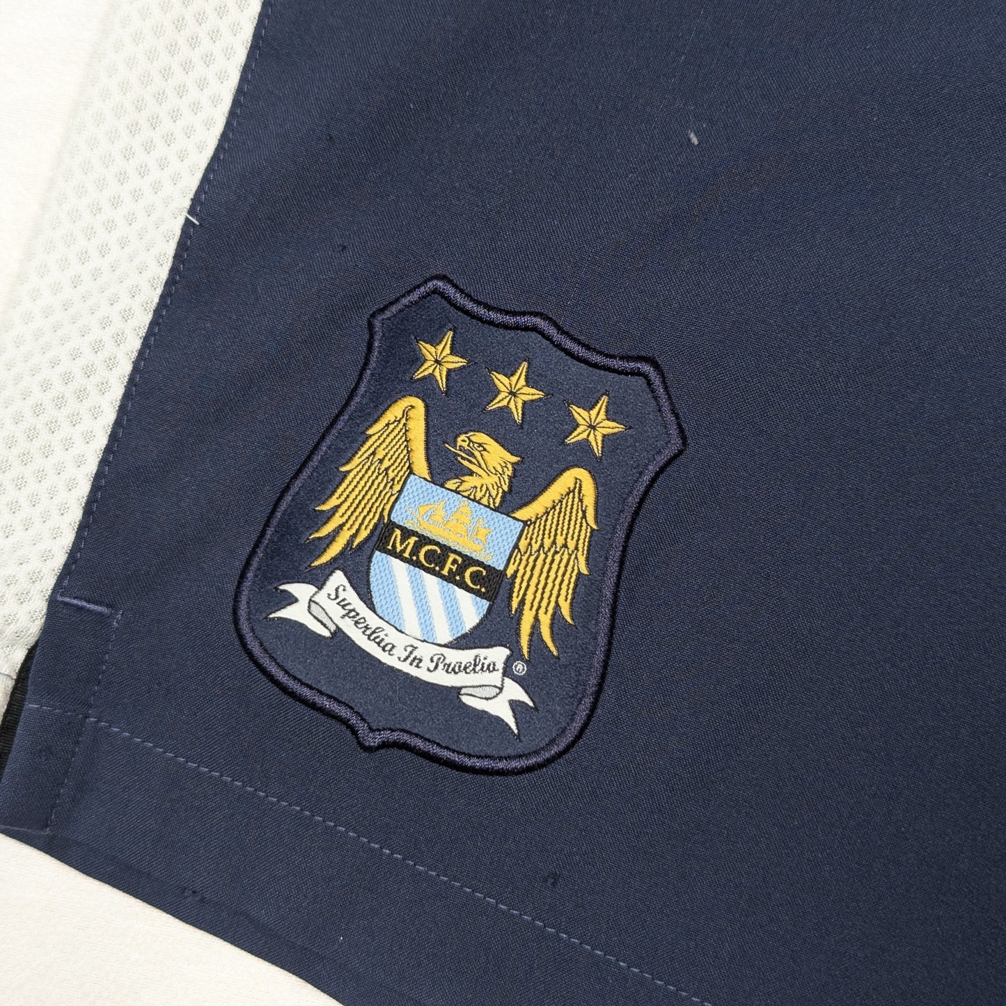 Manchester City Player Issue Nike Football Shorts 2015 #46 (M) [Fair]