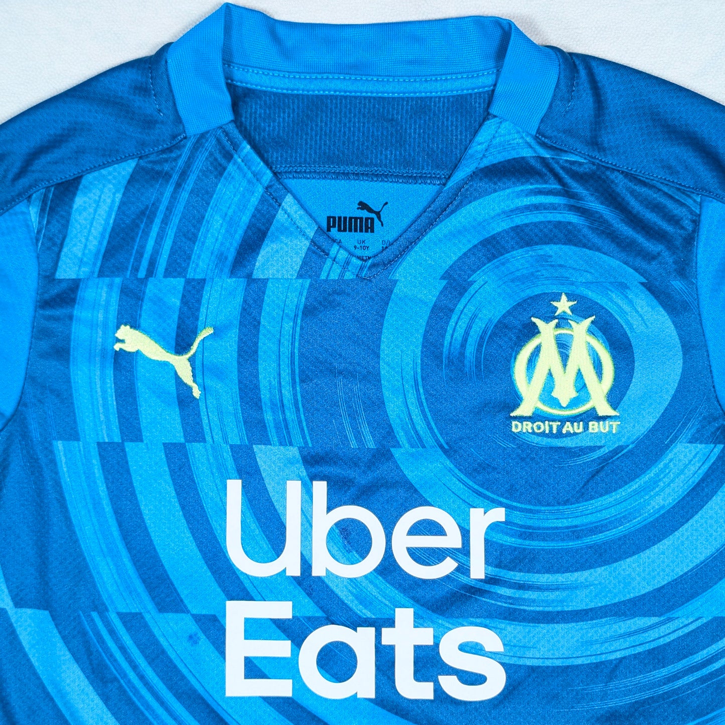 Olympique Marseille Puma Football Jersey 2020 (9-10 Years) [Good]