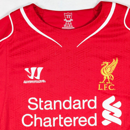 Liverpool Warrior Football Jersey 2014 (M) [Good]