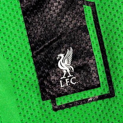 Liverpool New Balance Football Jersey 2019 Becker #1 (M) [Good]