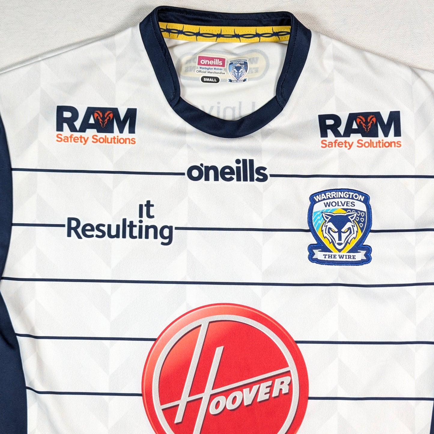 Warrington Wolves O'Neills Rugby League Jersey 2022 (S) [Good]