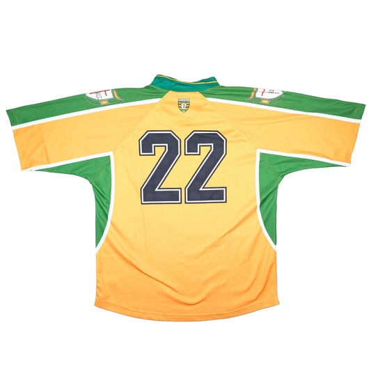 Donegal Player Issue Azzurri GAA Jersey 2003 #22 (XL) [Good]