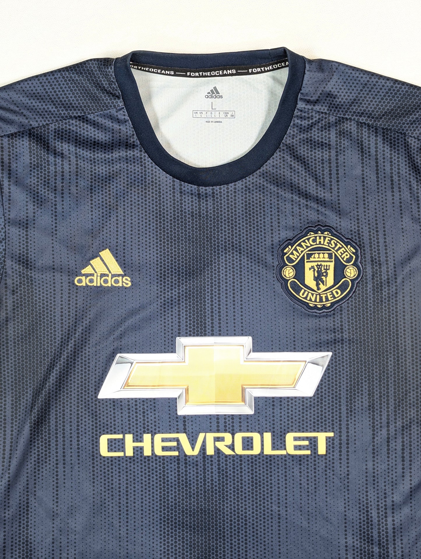 Manchester United adidas Football Jersey 2018 (L) [Good]