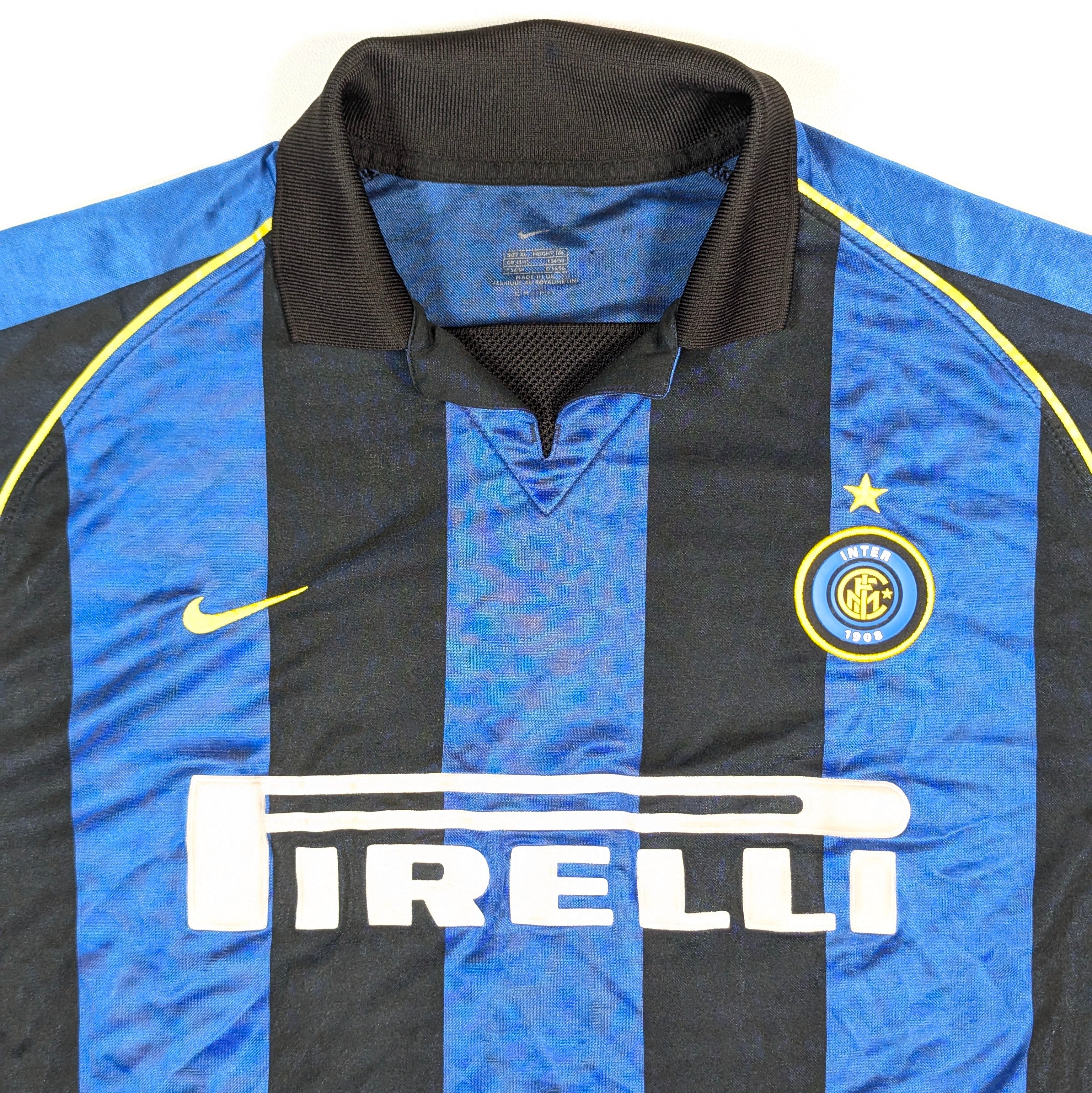 Inter Milan Football Jersey by Nike from 2001 – Buy now at SHIRTS