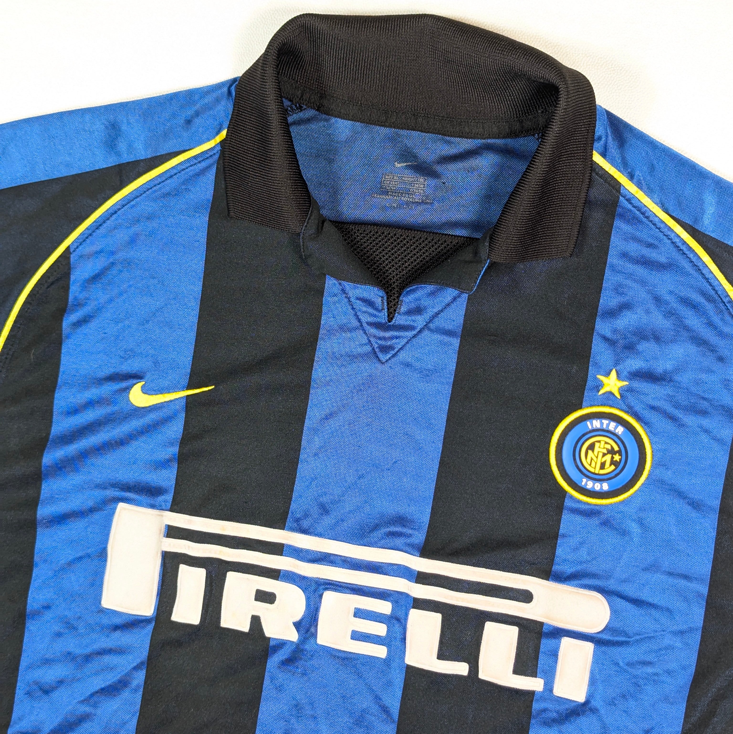 Inter Milan Football Jersey by Nike from 2001 – Buy now at SHIRTS