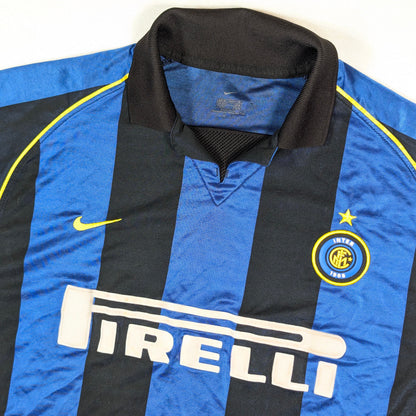Inter Milan Nike Football Jersey 2001 (XL) [Fair]