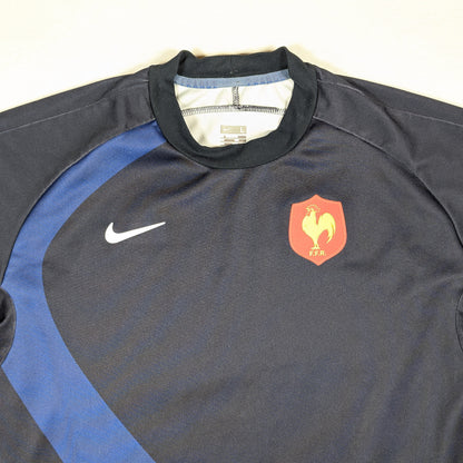 France Nike Rugby Jersey 2007 (L) [Very Good]