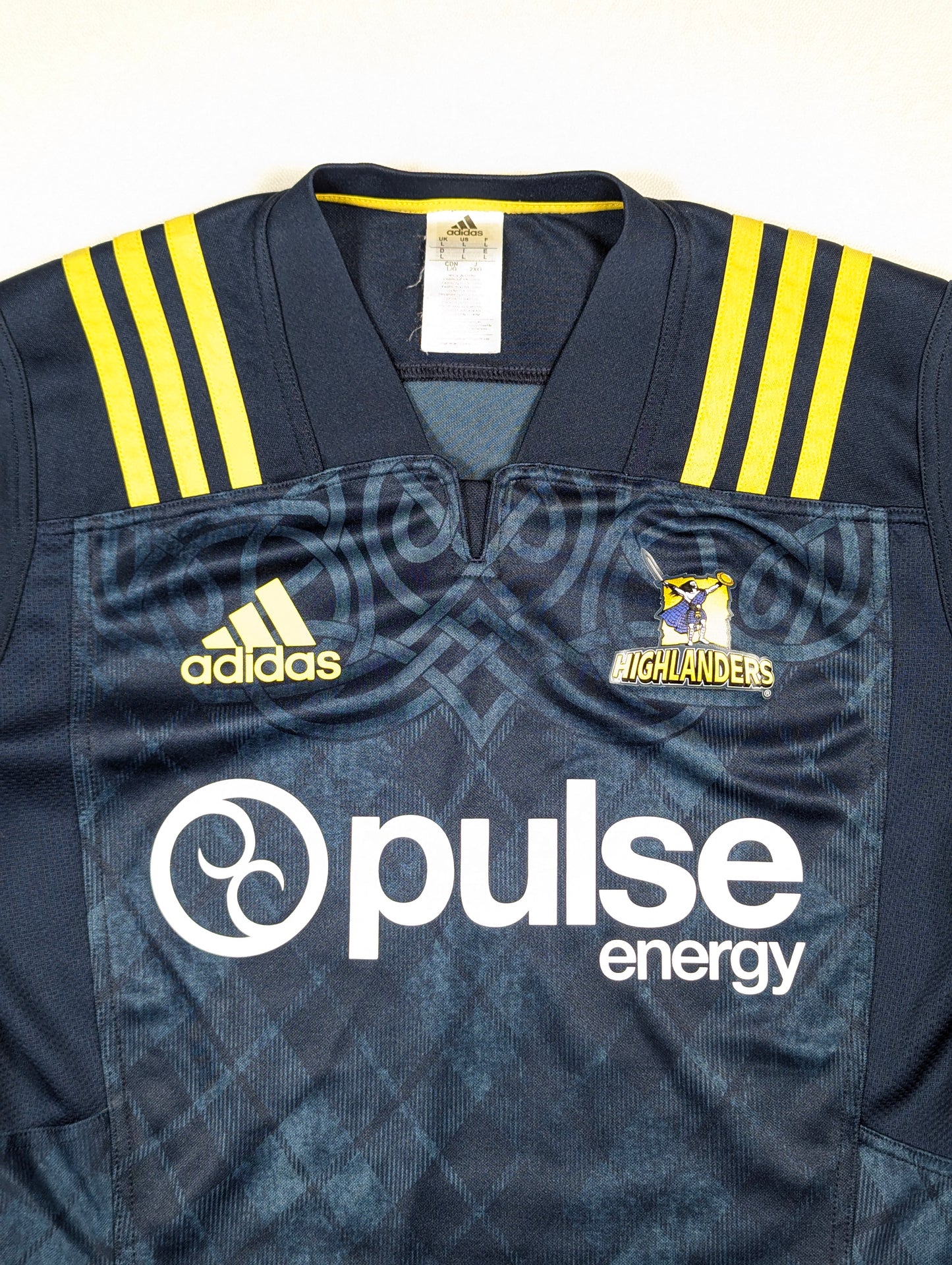 Highlanders adidas Rugby Jersey 2017 (L) [Very Good]