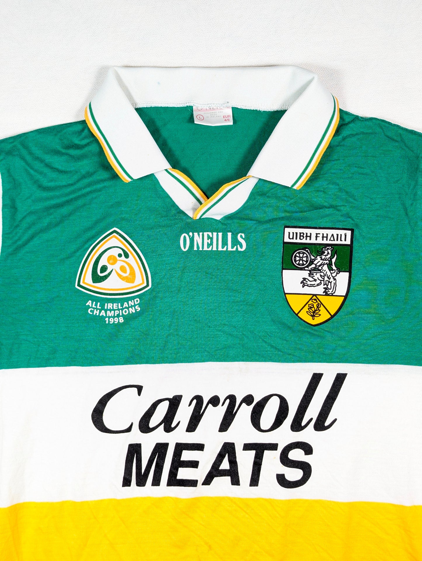 Offaly O'Neills GAA Jersey 1998 "All Ireland Cahmpions" (L) [Fair]