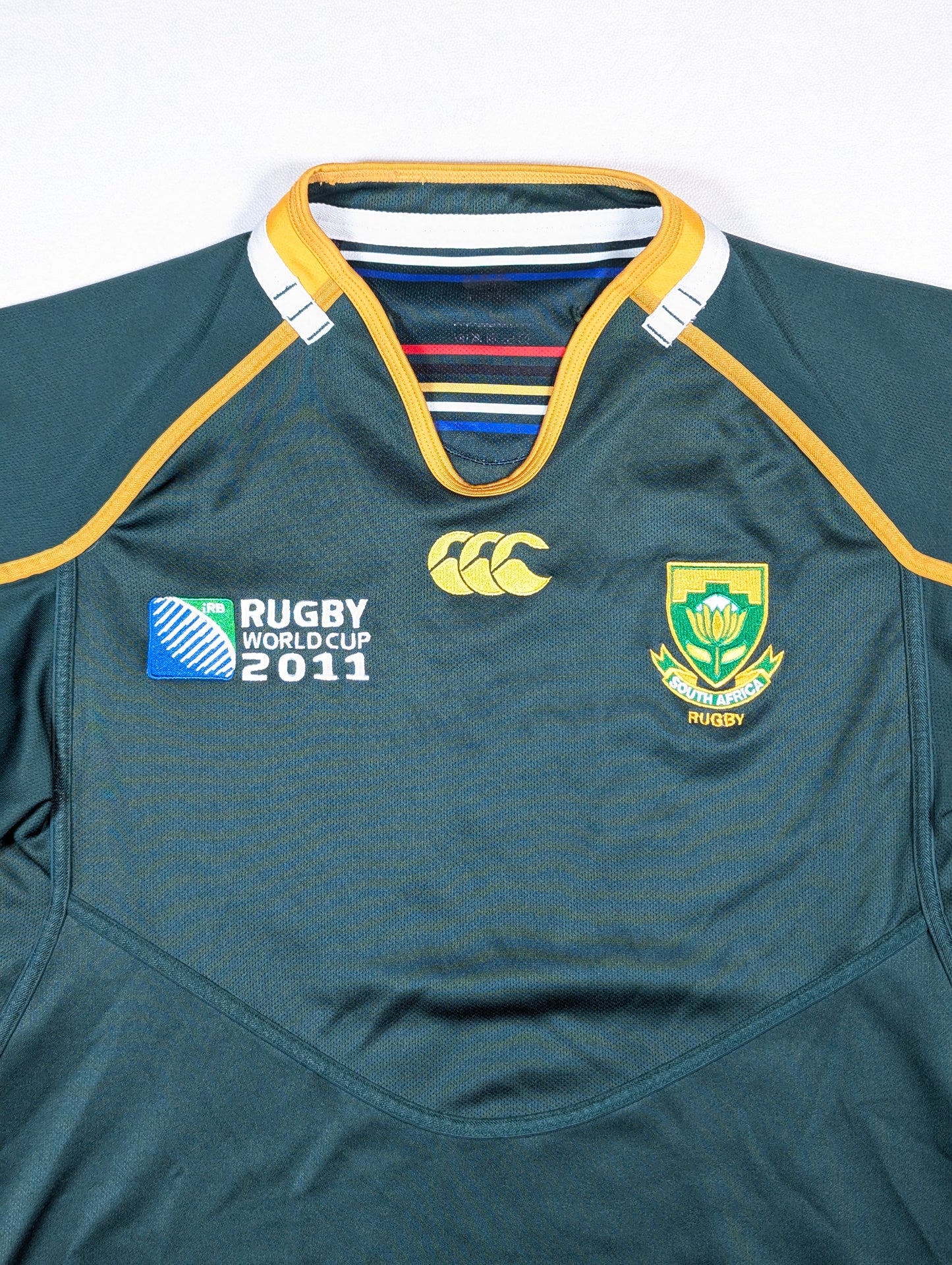 South Africa Canterbury Rugby Jersey 2011 World Cup (L) [Excellent]