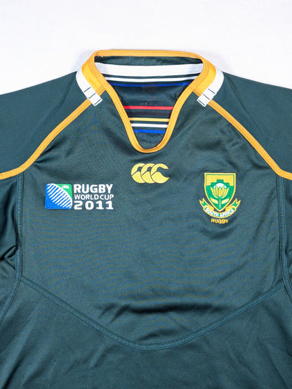 South Africa Canterbury Rugby Jersey 2011 World Cup (L) [Excellent]