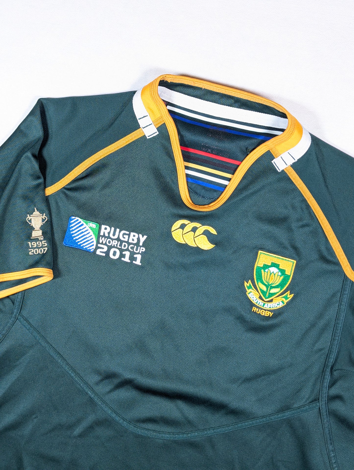 South Africa Canterbury Rugby Jersey 2011 World Cup (L) [Excellent]