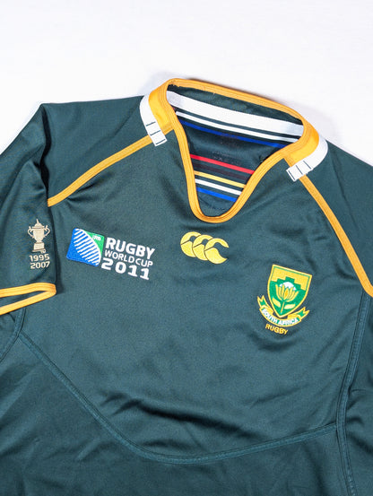 South Africa Canterbury Rugby Jersey 2011 World Cup (L) [Excellent]