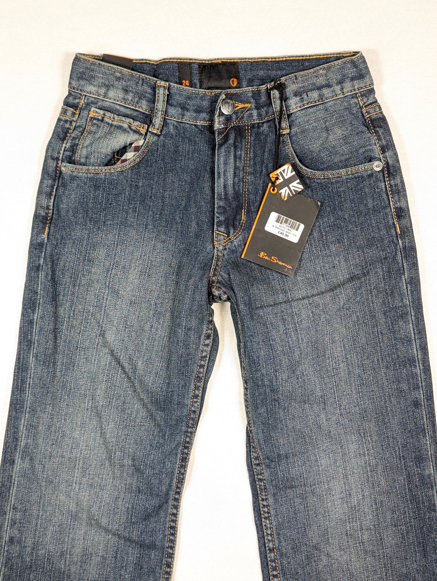 Ben Sherman Blue Kick Jeans (8-9 Years) [New]