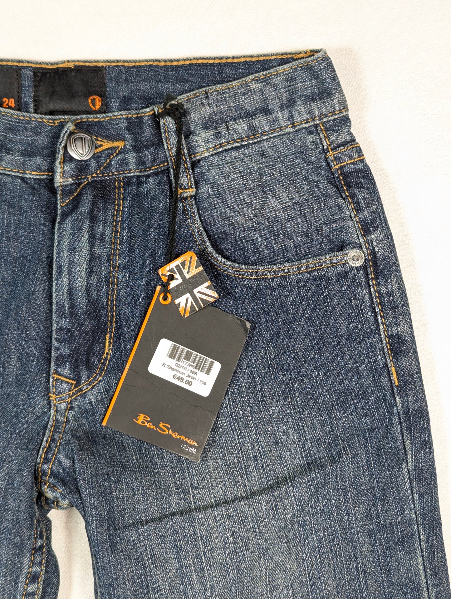Ben Sherman Blue Kick Jeans (8-9 Years) [New]