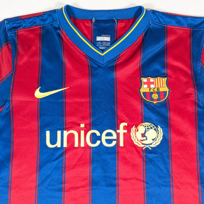 Barcelona Nike Football Jersey 2009 (13-15 Years) [Good]