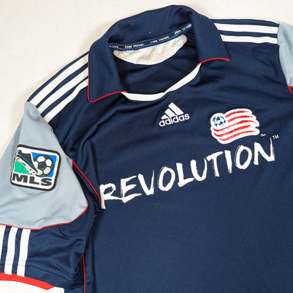 New England Revolution adidas Football Jersey 2011 (M) [Fair]