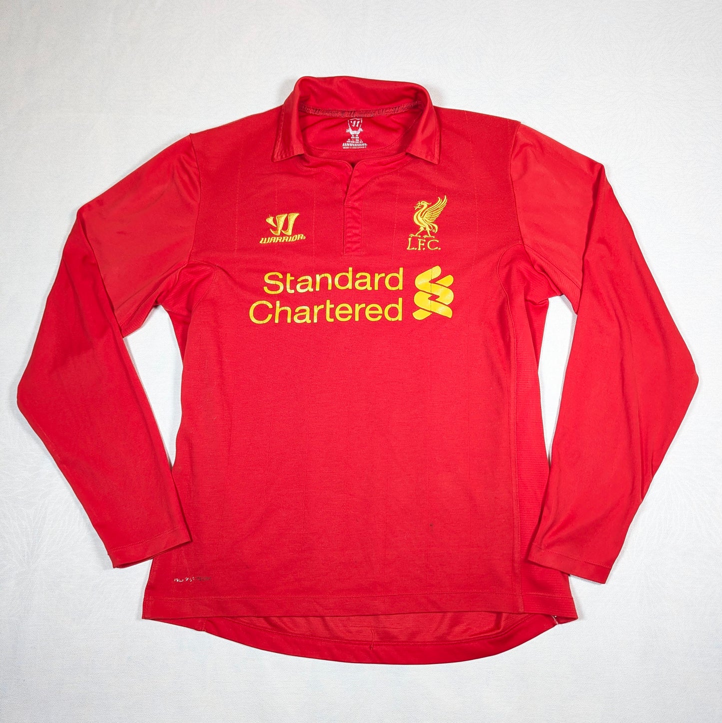 Liverpool Warrior Football Jersey 2012 Luis Suarez #7 (M) [Fair]