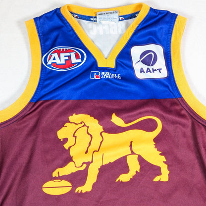 Brisbane Lions Russel Athletic Aussie Rules Jersey 2004 (M) [Good]