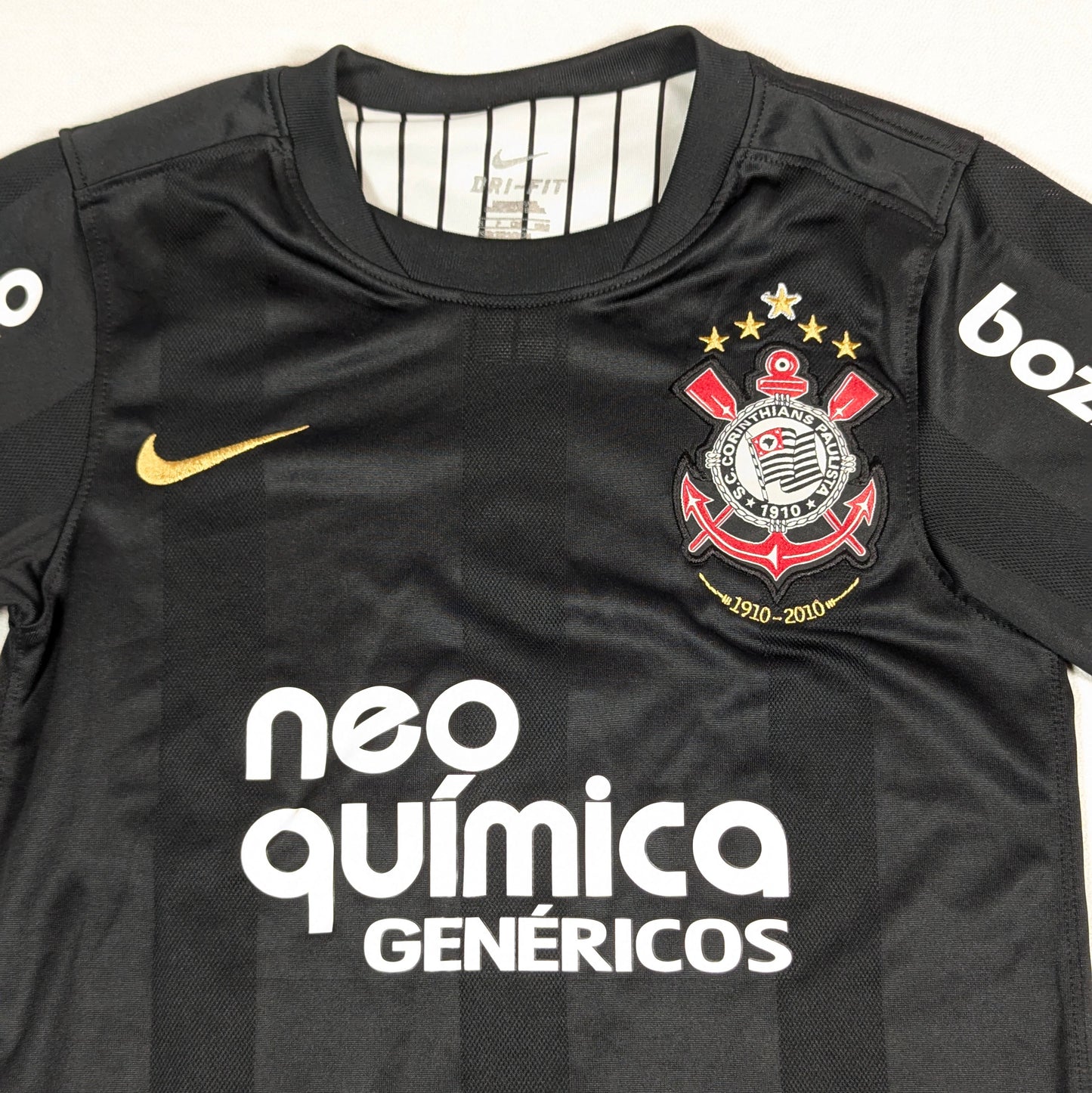 Corinthians Nike Football Jersey 2010 Ronaldo #9 (7-8 Years) [Very Good]