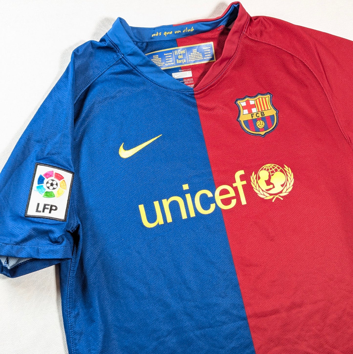 Barcelona Nike Football Jersey 2008 (12-13 Years) [Excellent]