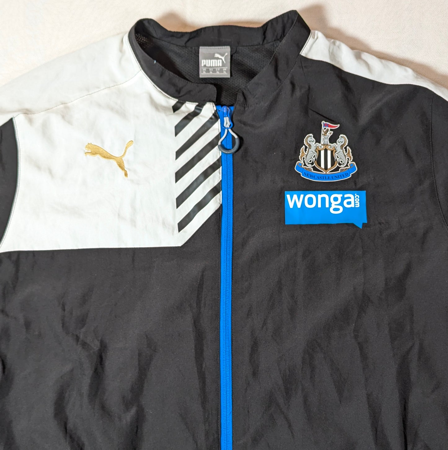 Newcastle United Puma Football Jacket 2015 (XL) [Good]