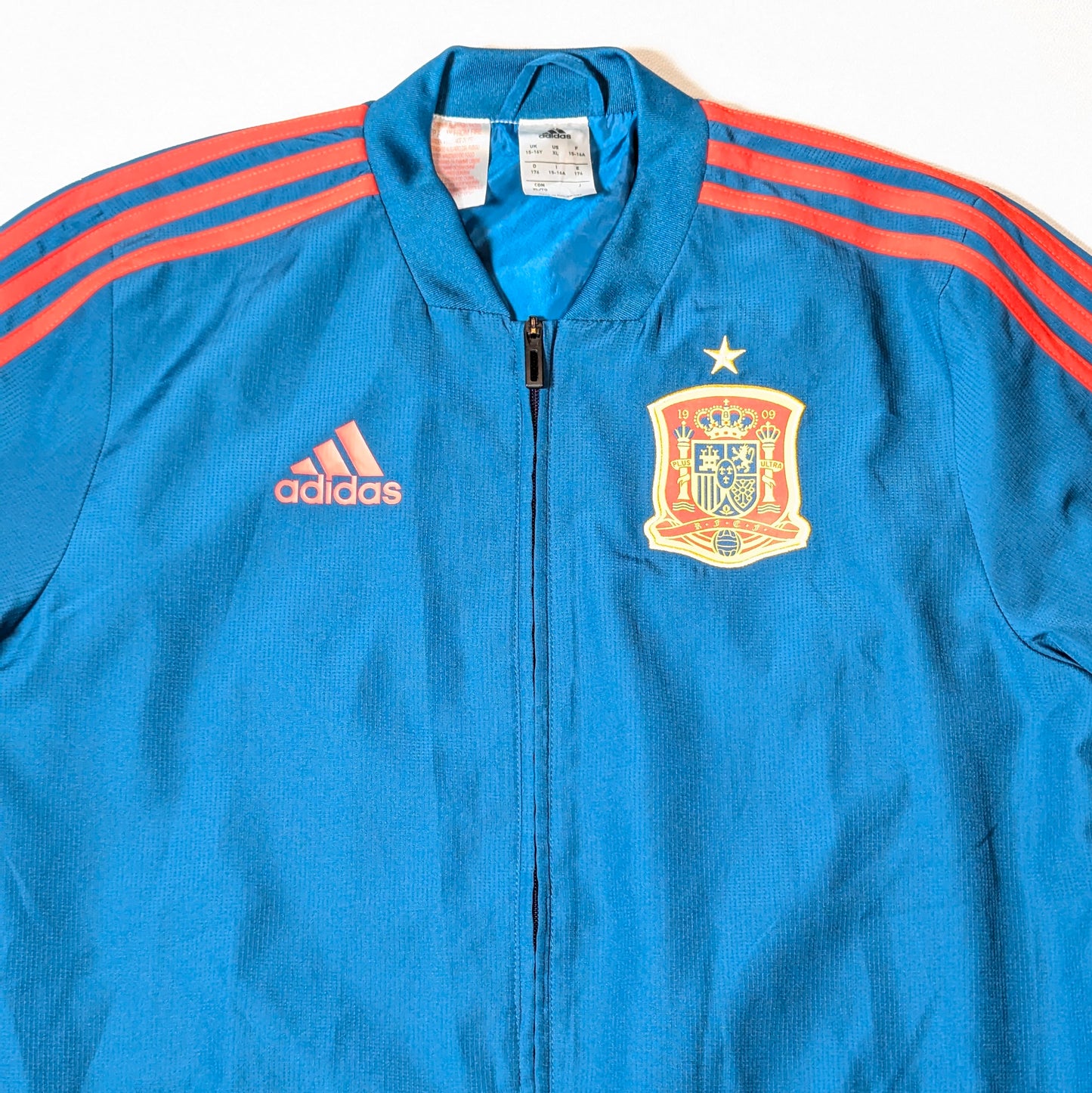 Spain adidas Football Jacket 2018 (15-16 Years) [Excellent]